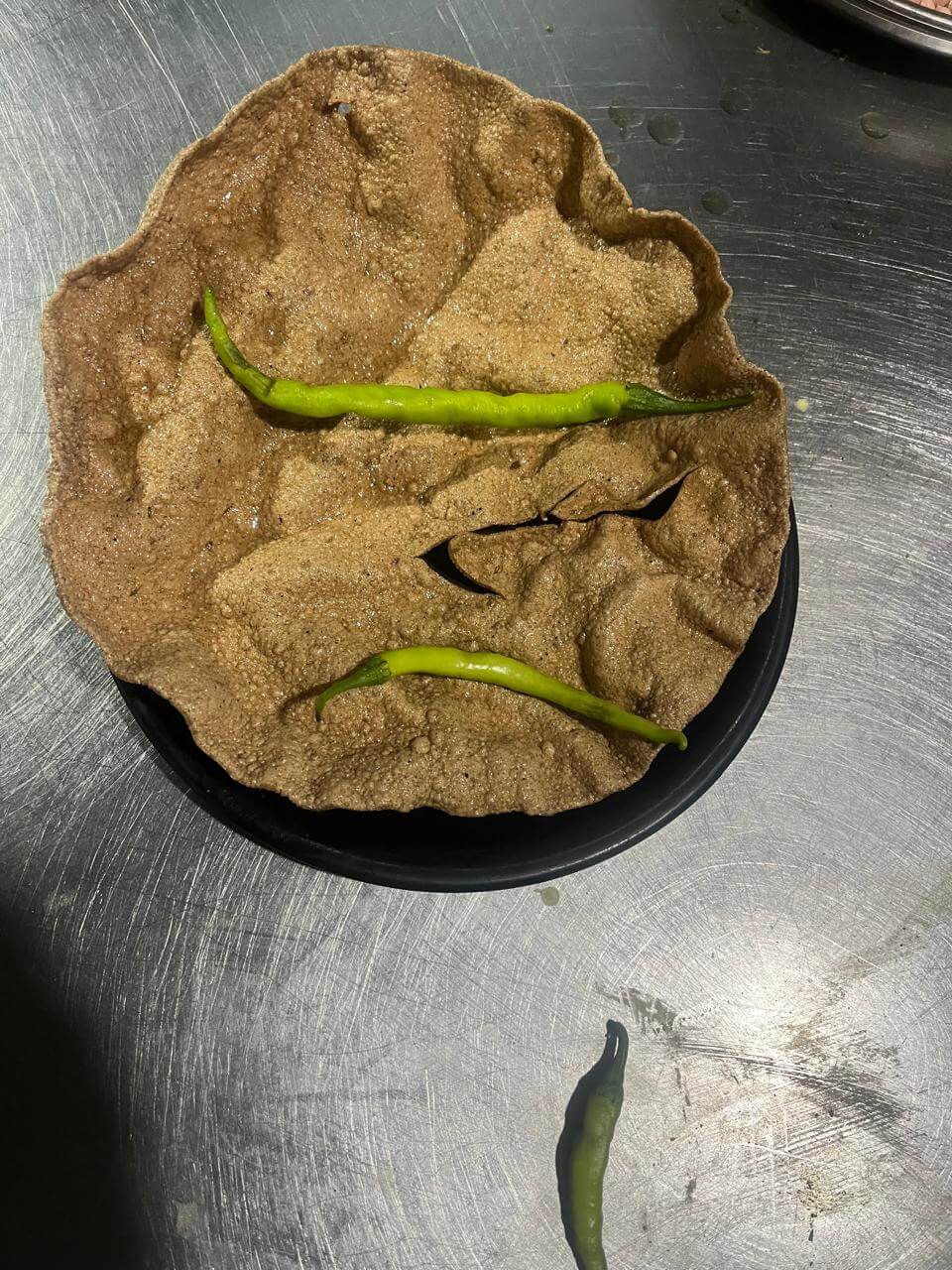नाचणी पापड